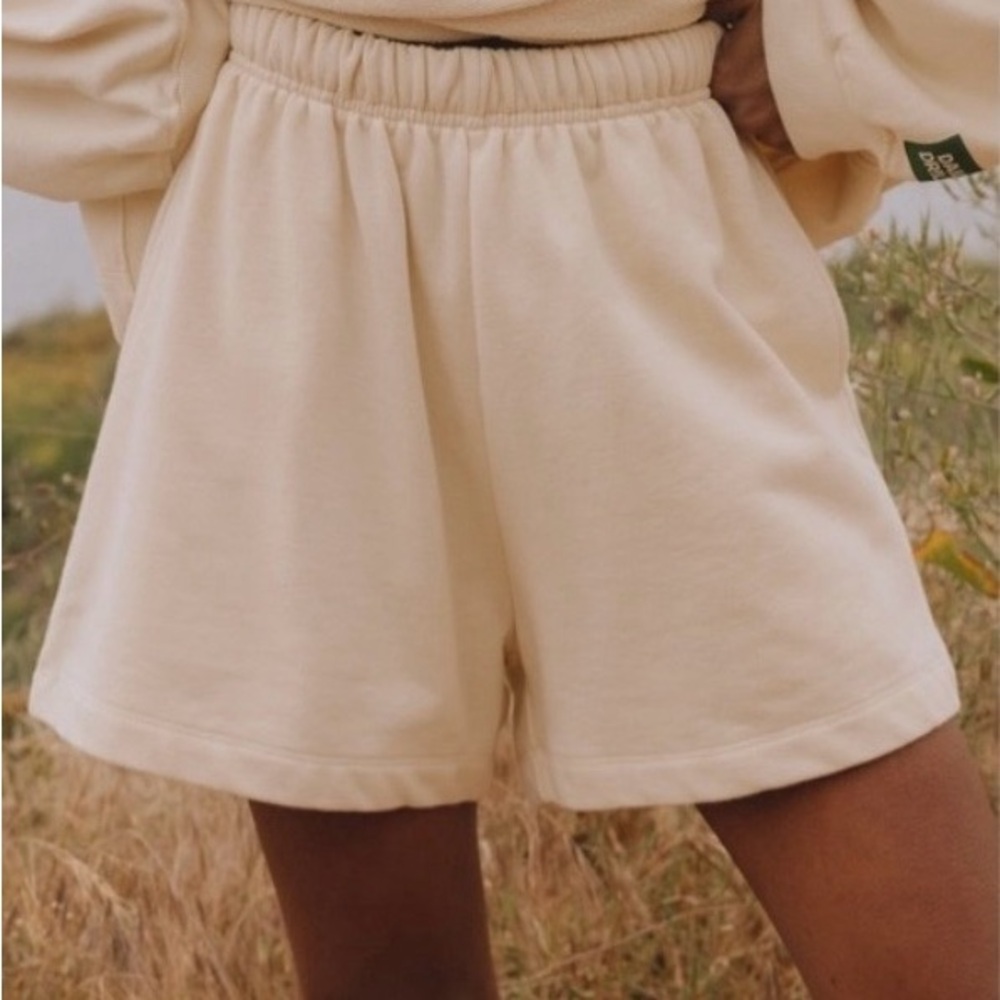 NWT Daily Drills Sweat Shorts in Sand